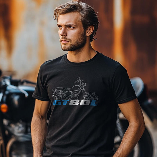Suzuki GT80L 1981 - 1985 Inspired T-Shirt - Motorcycle Tee Shirt for Riders