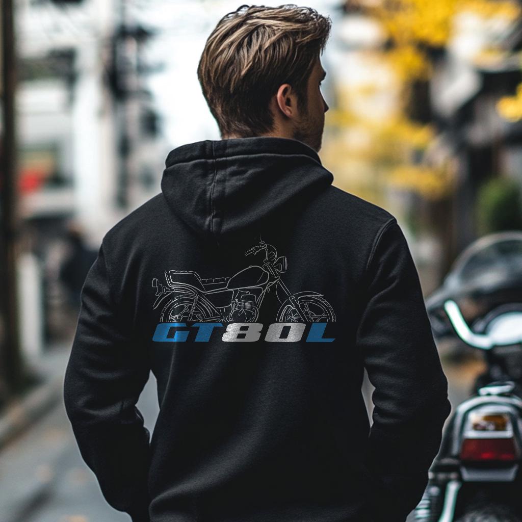 Suzuki GT80L 1981 - 1985 Inspired Hoodie - Motorcycle Sweatshirt for Riders