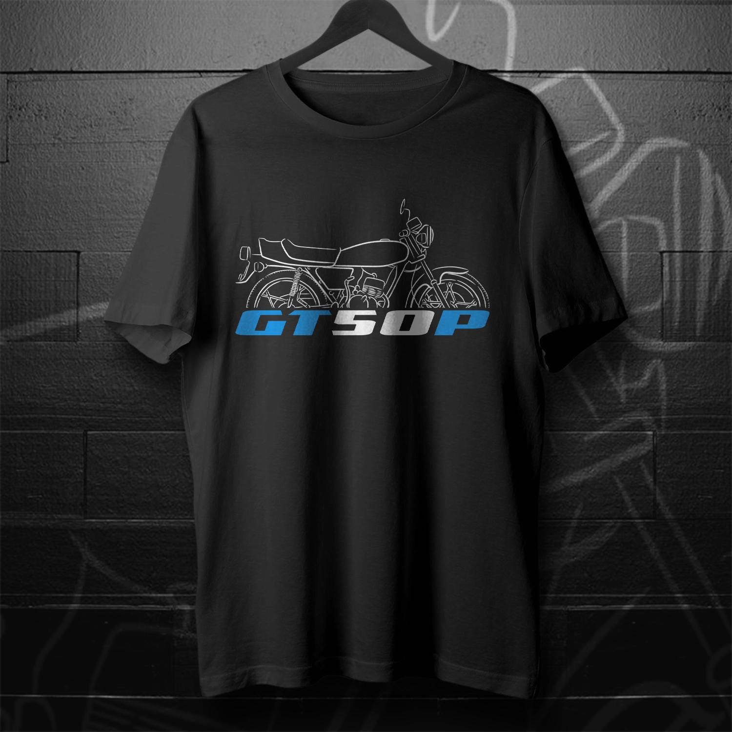 Suzuki GT50P 1977 - 1982 Inspired T-Shirt - Motorcycle Tee Shirt for Riders
