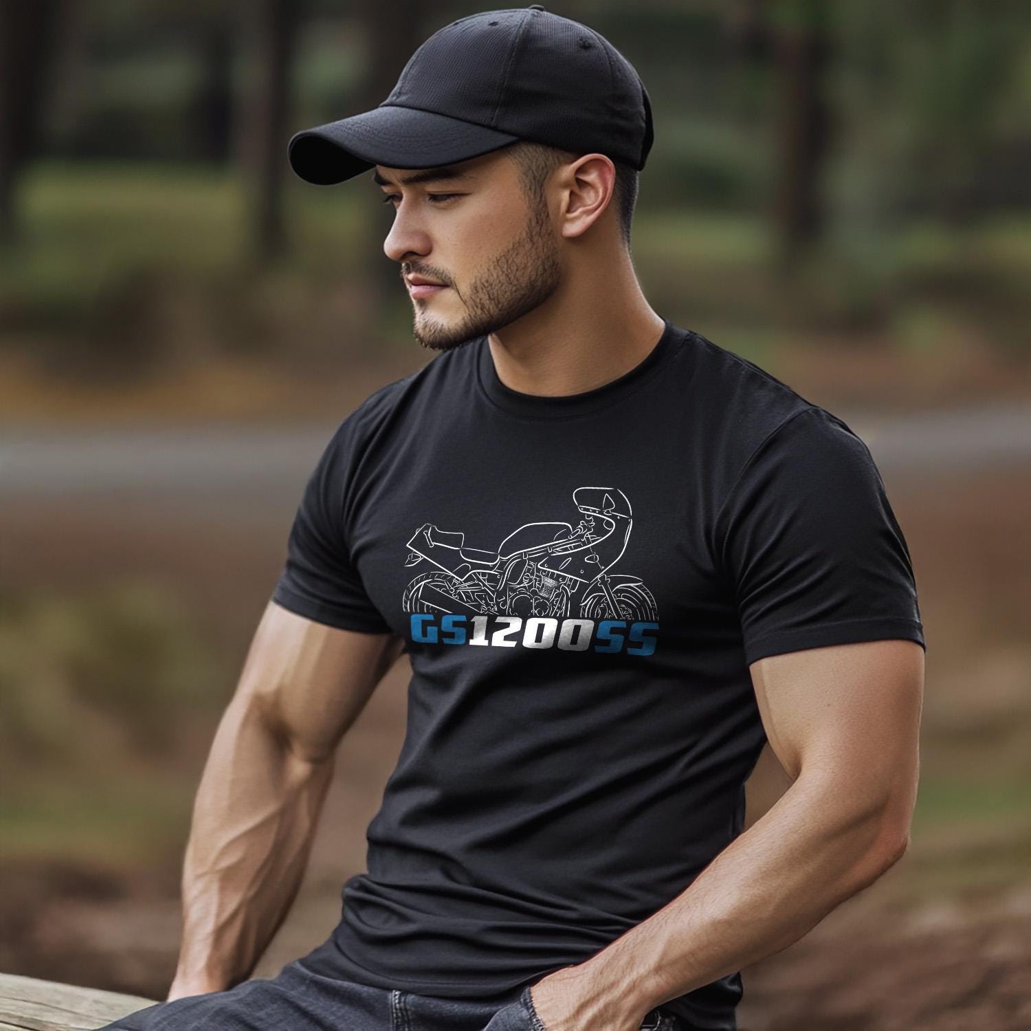 Suzuki GS1200SS Inspired T-Shirt - Motorcycle Tee Shirt for Riders