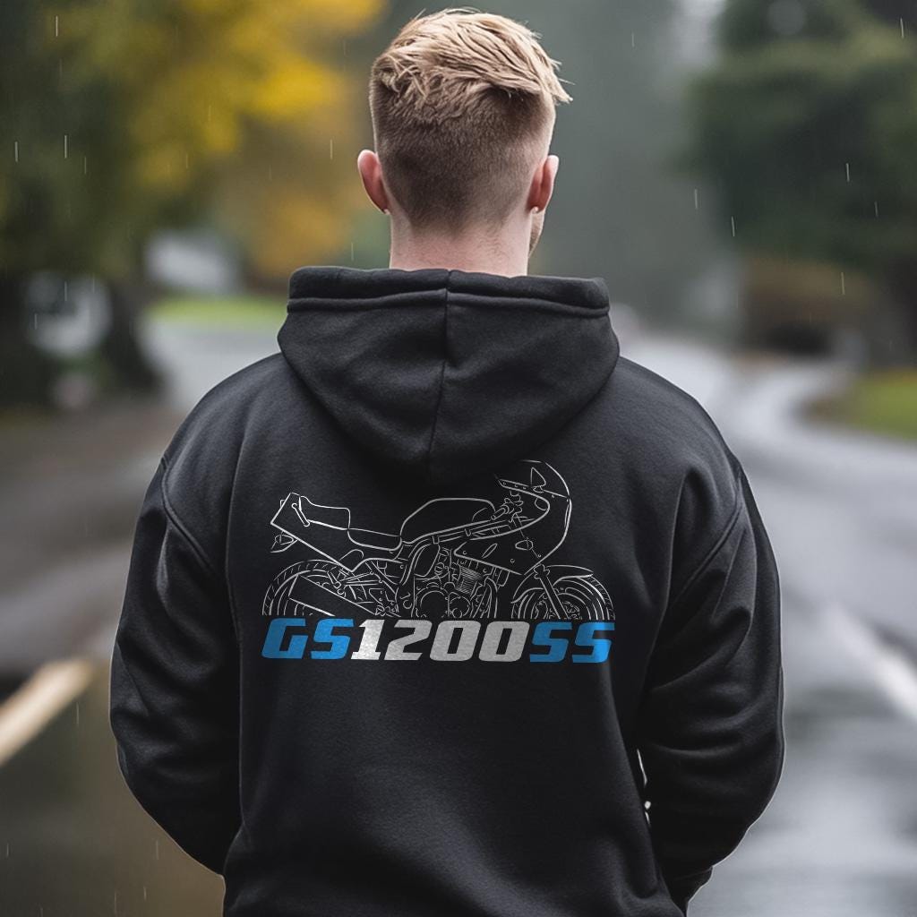 Suzuki GS1200SS Inspired Hoodie - Motorcycle Sweatshirt for Riders