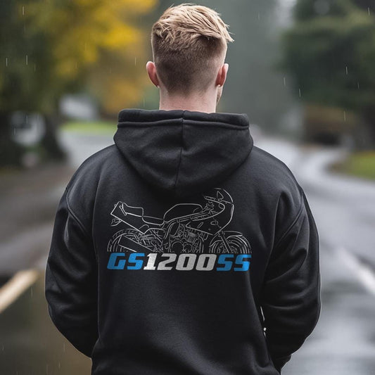 Suzuki GS1200SS Inspired Hoodie - Motorcycle Sweatshirt for Riders