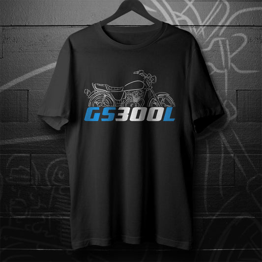 Suzuki GS300L 1982 - 1984 Inspired T-Shirt - Motorcycle Tee Shirt for Riders