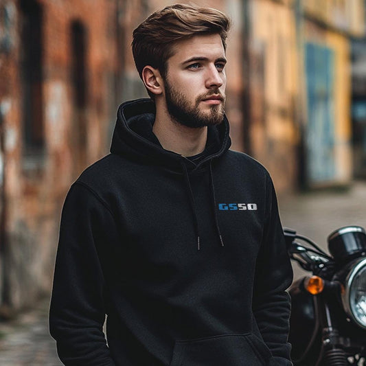 Suzuki GS50 Inspired Hoodie - Motorcycle Sweatshirt for Riders
