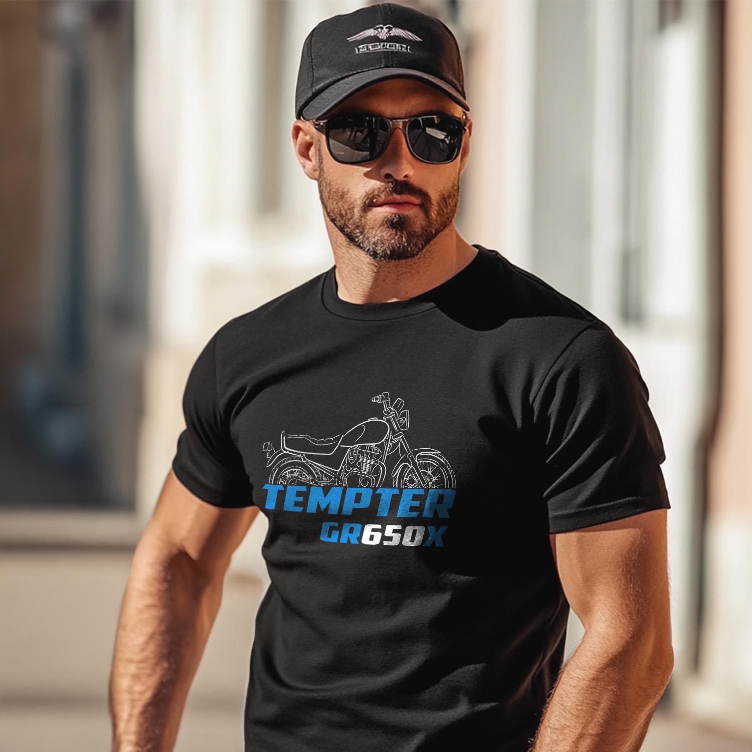 Suzuki GR650X Tempter Inspired T-Shirt - Motorcycle Tee Shirt for Riders
