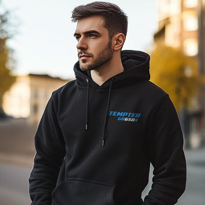 Suzuki GR650X Tempter Inspired Hoodie - Motorcycle Sweatshirt for Riders