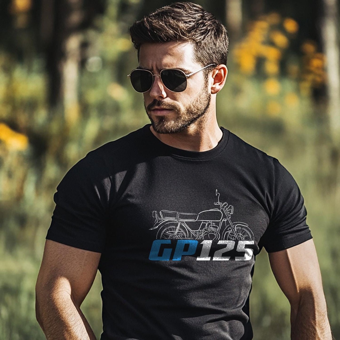 Suzuki GP125 Inspired T-Shirt - Motorcycle Tee Shirt for Riders