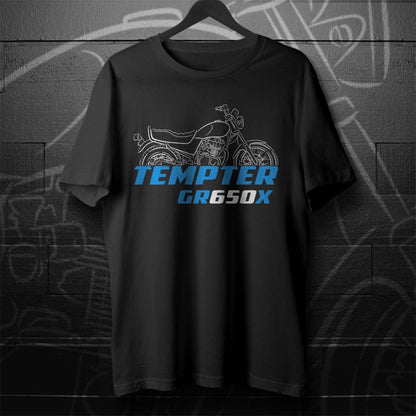Suzuki GR650X Tempter Inspired T-Shirt - Motorcycle Tee Shirt for Riders