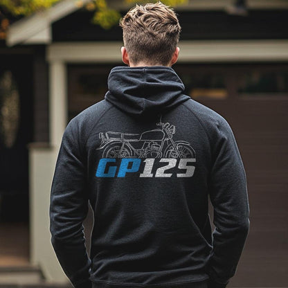 Suzuki GP125 Inspired Hoodie - Motorcycle Sweatshirt for Riders