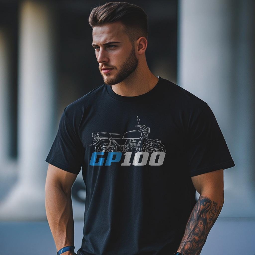 Suzuki GP100 Inspired T-Shirt - Motorcycle Tee Shirt for Riders