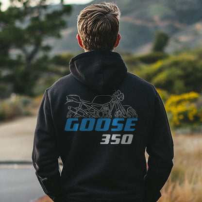 Suzuki Goose 350 Inspired Hoodie - Motorcycle Sweatshirt for Riders
