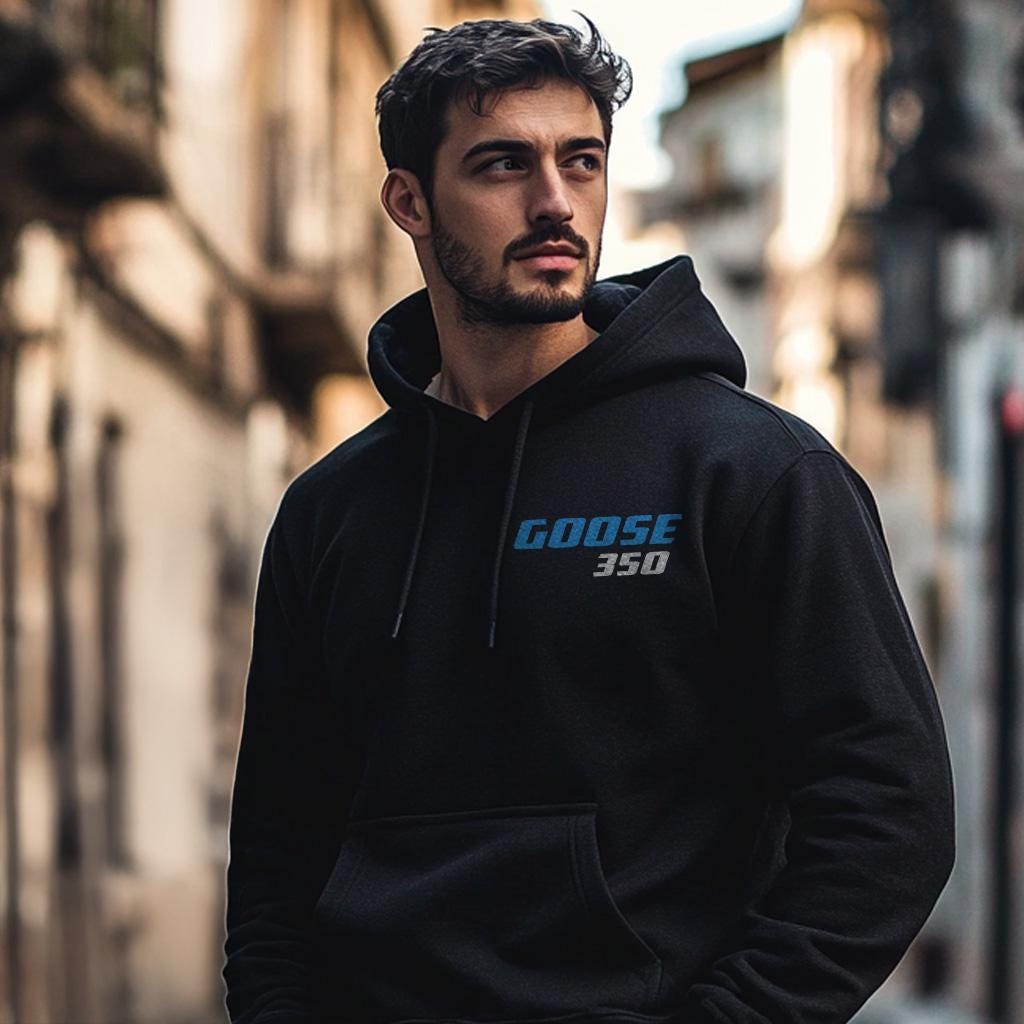 Suzuki Goose 350 Inspired Hoodie - Motorcycle Sweatshirt for Riders