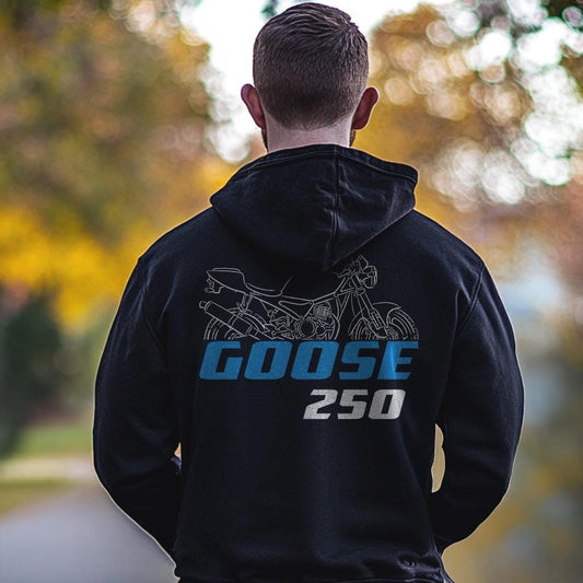 Suzuki Goose 250 Inspired Hoodie - Motorcycle Sweatshirt for Riders