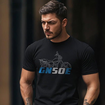 Suzuki GN50E 1981 - 1983 Inspired T-Shirt - Motorcycle Tee Shirt for Riders