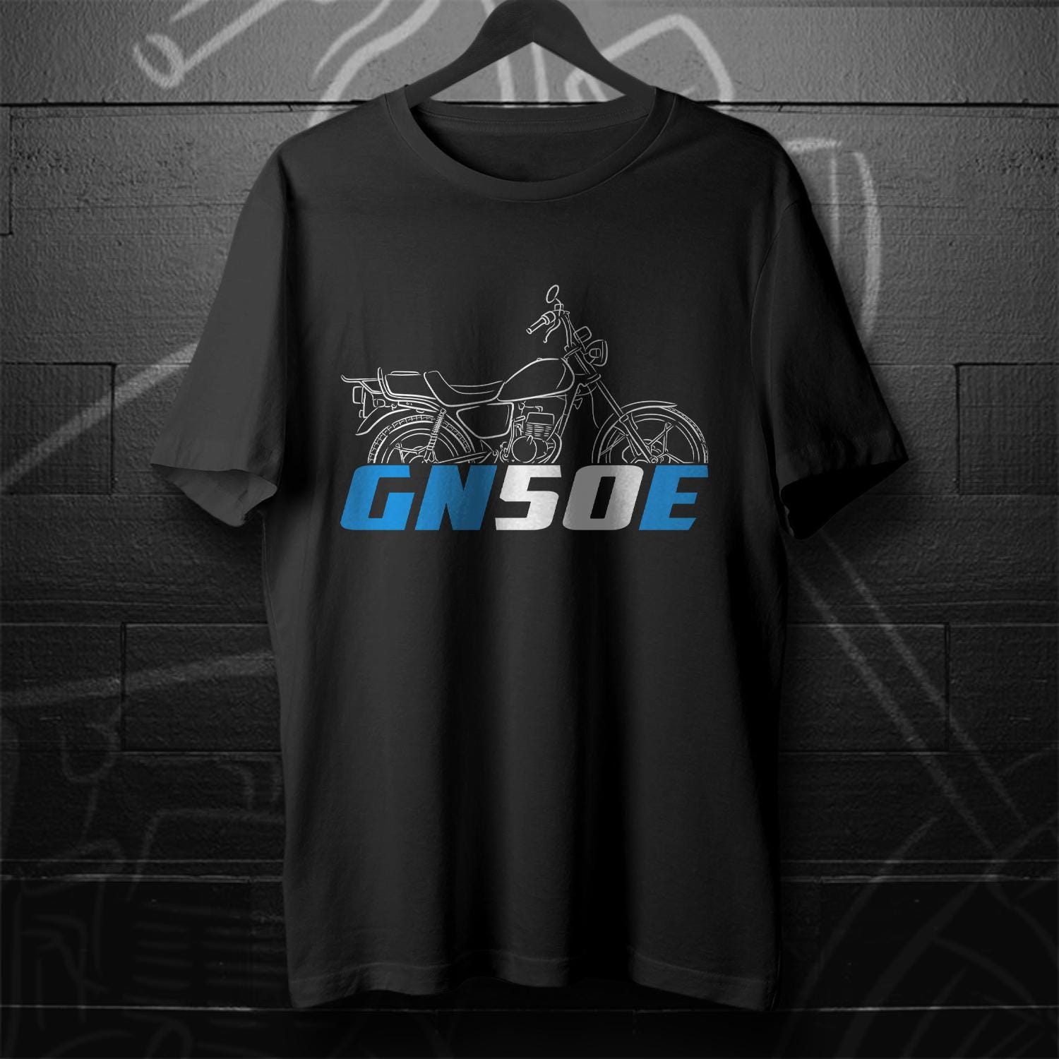 Suzuki GN50E 1981 - 1983 Inspired T-Shirt - Motorcycle Tee Shirt for Riders