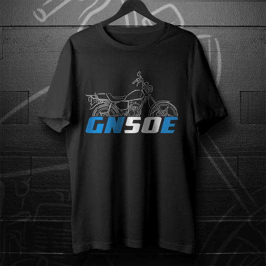 Suzuki GN50E 1981 - 1983 Inspired T-Shirt - Motorcycle Tee Shirt for Riders