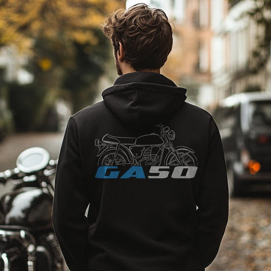 Suzuki GA Inspired Hoodie - Motorcycle Sweatshirt for Riders
