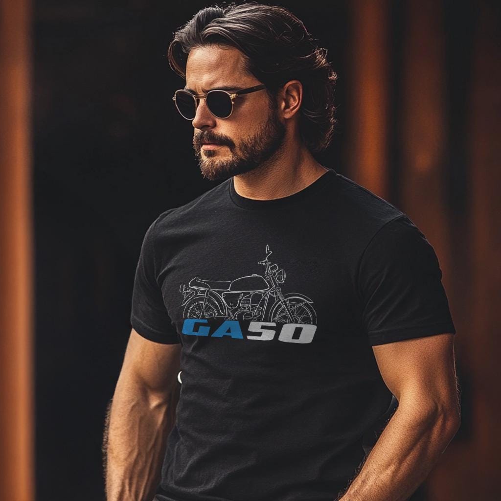 Suzuki GA Inspired T-Shirt - Motorcycle Tee Shirt for Riders