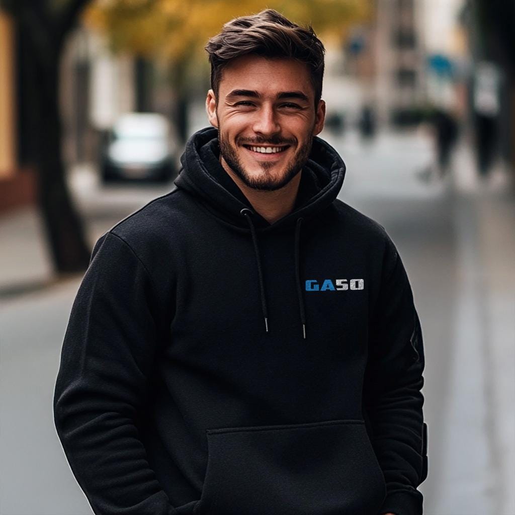 Suzuki GA Inspired Hoodie - Motorcycle Sweatshirt for Riders