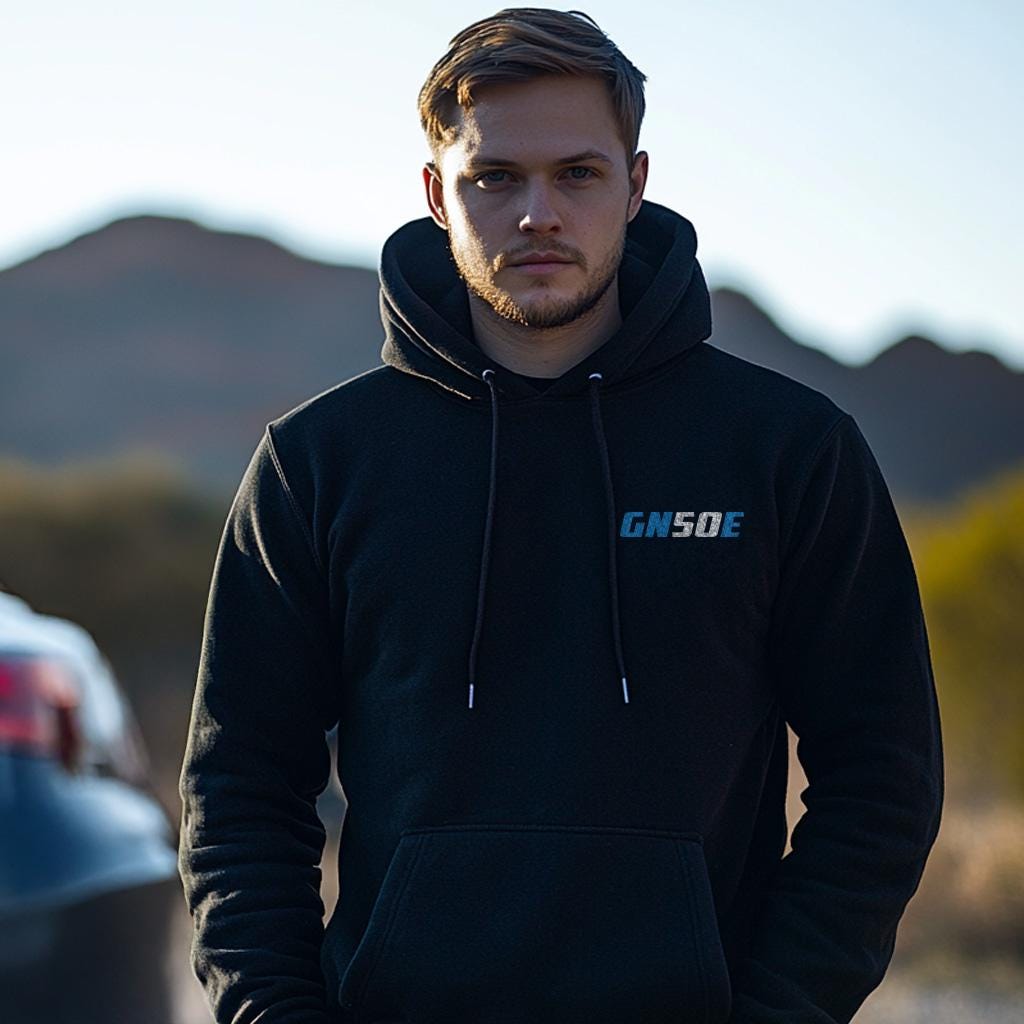 Suzuki GN50E 1981 - 1983 Inspired Hoodie - Motorcycle Sweatshirt for Riders