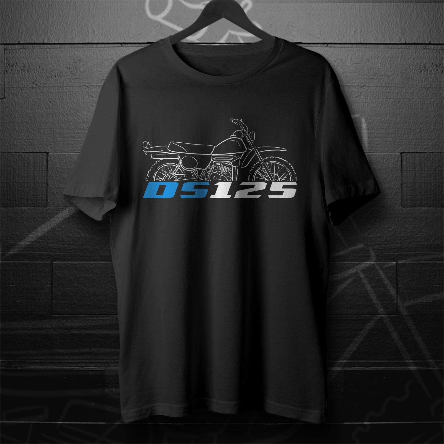 Suzuki DS125 Inspired T-Shirt - Motorcycle Tee Shirt for Riders