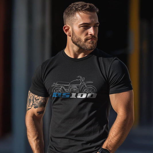 Suzuki DS100 Inspired T-Shirt - Motorcycle Tee Shirt for Riders