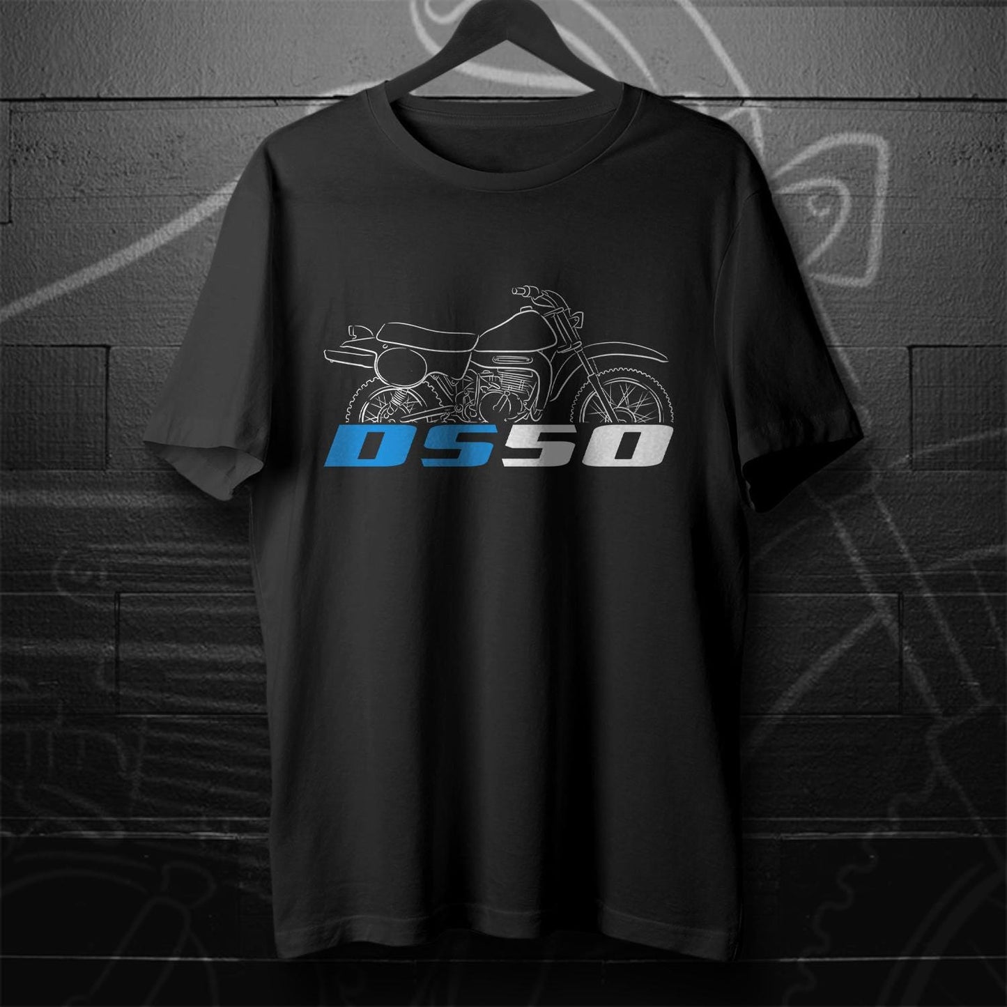 Suzuki DS50 Inspired T-Shirt - Motorcycle Tee Shirt for Riders
