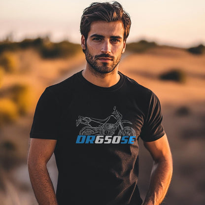Suzuki DR650 Inspired T-Shirt - Motorcycle Tee Shirt for Riders