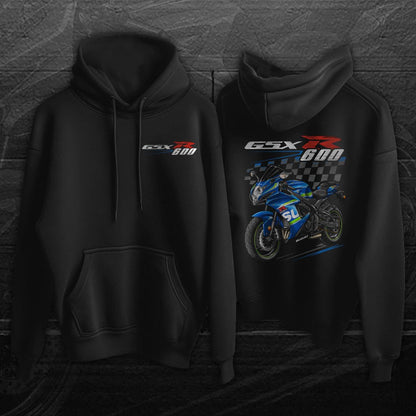 Suzuki GSX-R600 2016-18 Inspired Hoodie - Motorcycle Sweatshirt