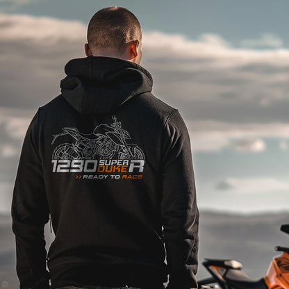 KTM 1290 Super Duke R Hoodie - Motorcycle Sweatshirt for Riders