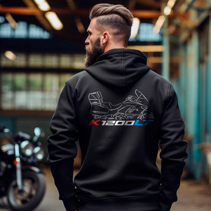BMW K1200LT Hoodie - Motorcycle Sweatshirt for Motorrad Riders