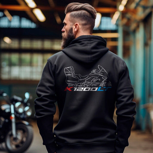 BMW K1200LT Hoodie - Motorcycle Sweatshirt for Motorrad Riders