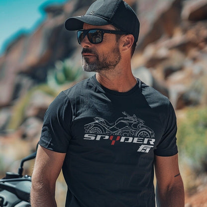 Can-Am Spyder F3 T-Shirt - Motorcycle Tee Shirt for Riders