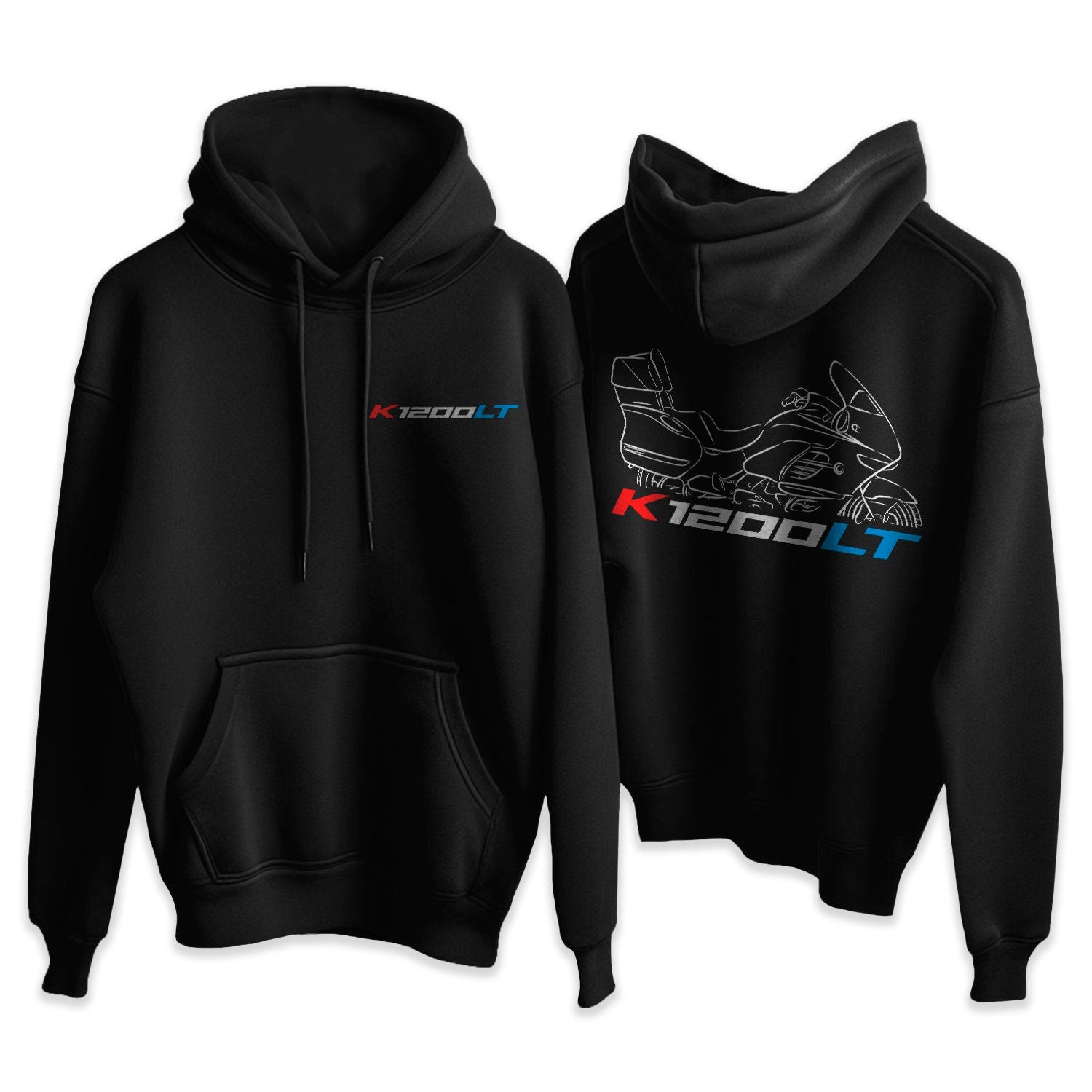 BMW K1200LT Hoodie - Motorcycle Sweatshirt for Motorrad Riders