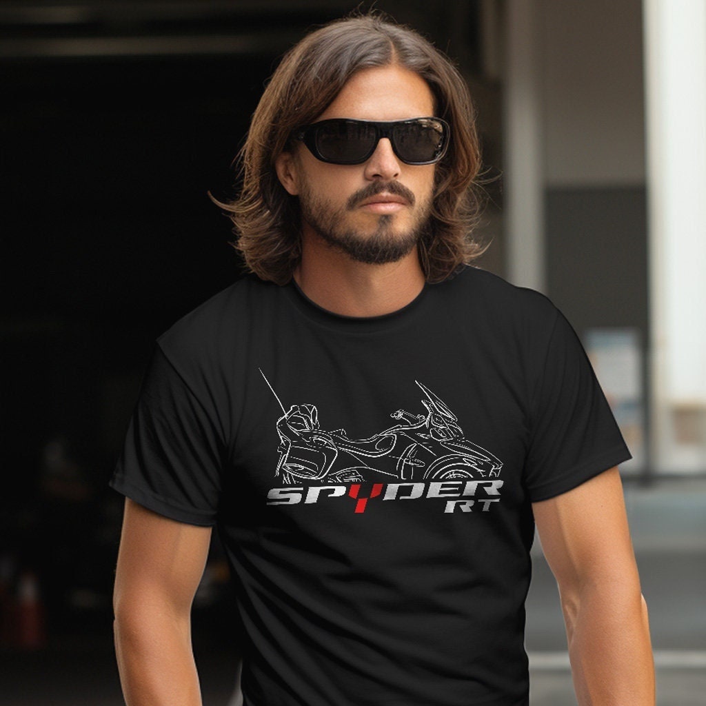 Can-Am Spyder RT T-Shirt - Motorcycle Tee Shirt for Riders