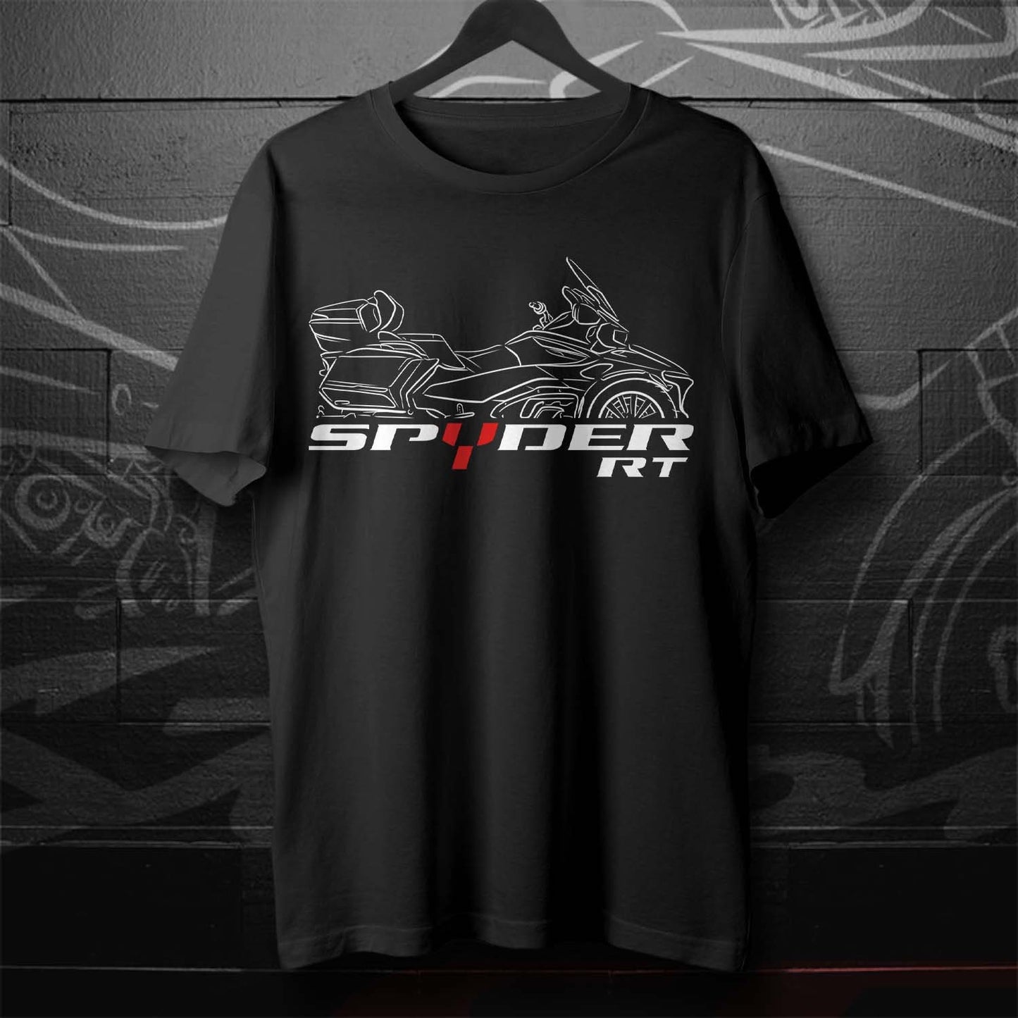 Can-Am Spyder RT T-Shirt - Motorcycle Tee Shirt for Riders