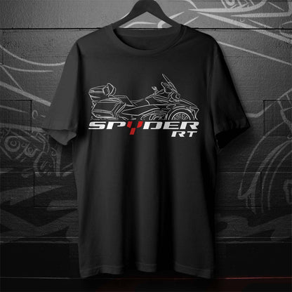 Can-Am Spyder RT T-Shirt - Motorcycle Tee Shirt for Riders
