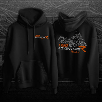 KTM 890 Adventure Hoodie - Motorcycle Sweatshirt for ADV Riders