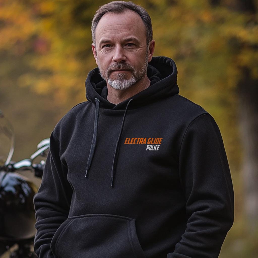 Harley-Davidson Electra Glide Police FLHTPEI 2006 Inspired Hoodie - Biker Motorcycle Sweatshirt