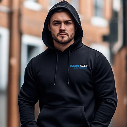 Suzuki DM50 Samurai Inspired Hoodie - Motorcycle Sweatshirt for Riders