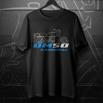 Suzuki DM50 Samurai Inspired T-Shirt - Motorcycle Tee Shirt for Riders