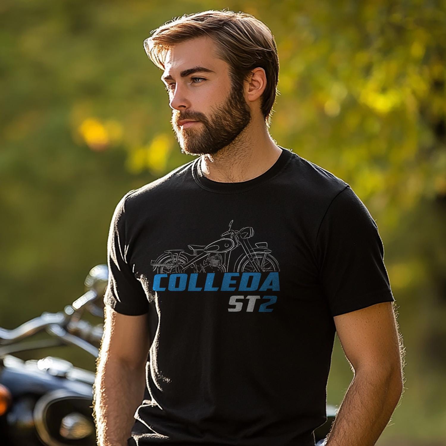 Suzuki Colleda ST2 1956 Inspired T-Shirt - Motorcycle Tee Shirt for Riders