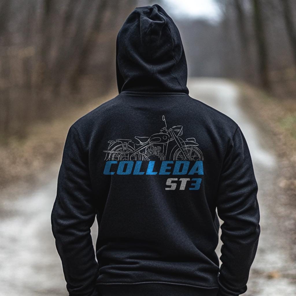 Suzuki Colleda ST3 1957 Inspired Hoodie - Motorcycle Sweatshirt for Riders