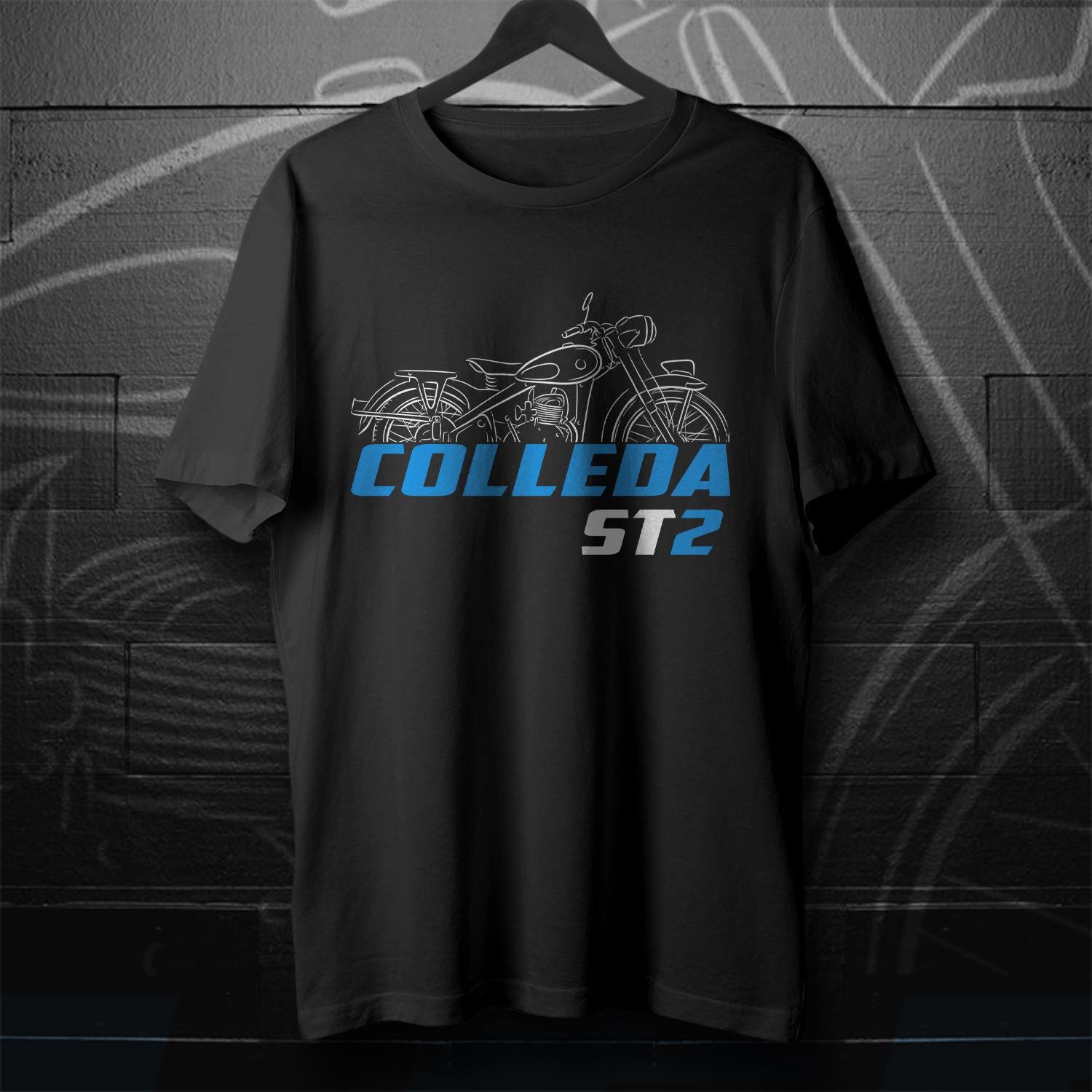Suzuki Colleda ST2 1956 Inspired T-Shirt - Motorcycle Tee Shirt for Riders