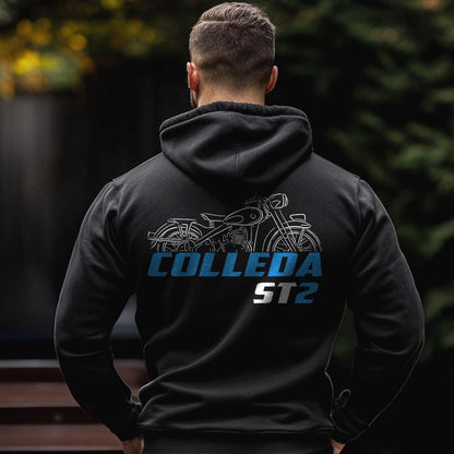 Suzuki Colleda ST2 1956 Inspired Hoodie - Motorcycle Sweatshirt for Riders
