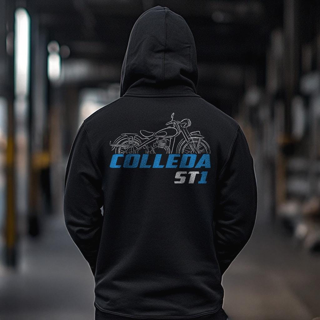 Suzuki Colleda ST1 1955 Inspired Hoodie - Motorcycle Sweatshirt for Riders