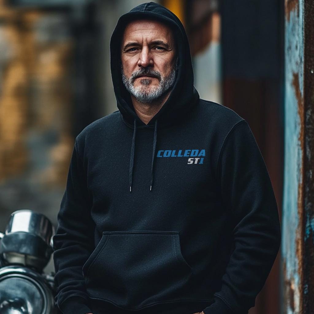 Suzuki Colleda ST1 1955 Inspired Hoodie - Motorcycle Sweatshirt for Riders