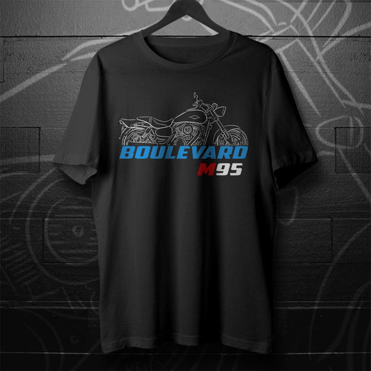 Suzuki Boulevard M95 Inspired T-Shirt - Motorcycle Tee Shirt for Riders