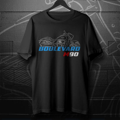 Suzuki Boulevard M90 Inspired T-Shirt - Motorcycle Tee Shirt for Riders