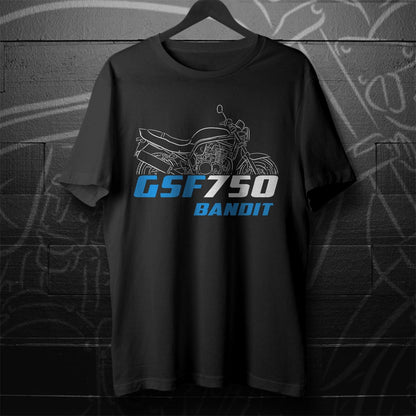 Suzuki GSF750 Bandit Inspired T-Shirt - Motorcycle Tee Shirt for Riders
